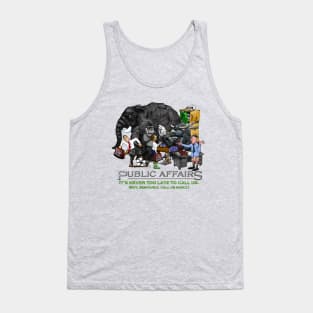 Public Affairs to the Rescue Tank Top